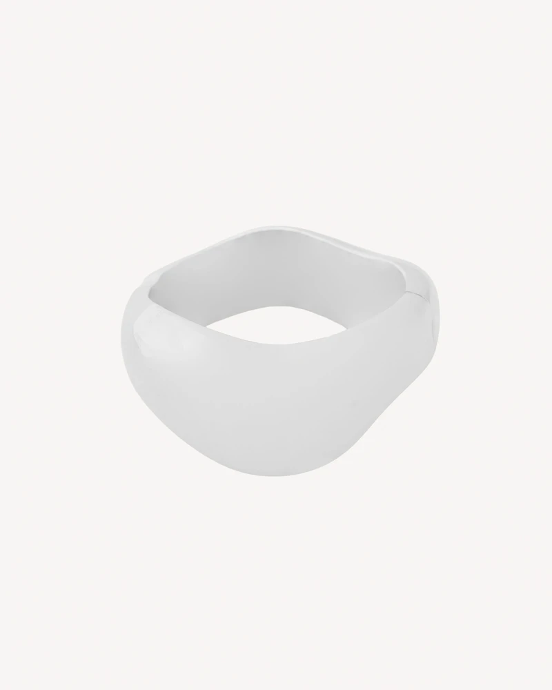 BRAZALETE ATLAS PLATEADO