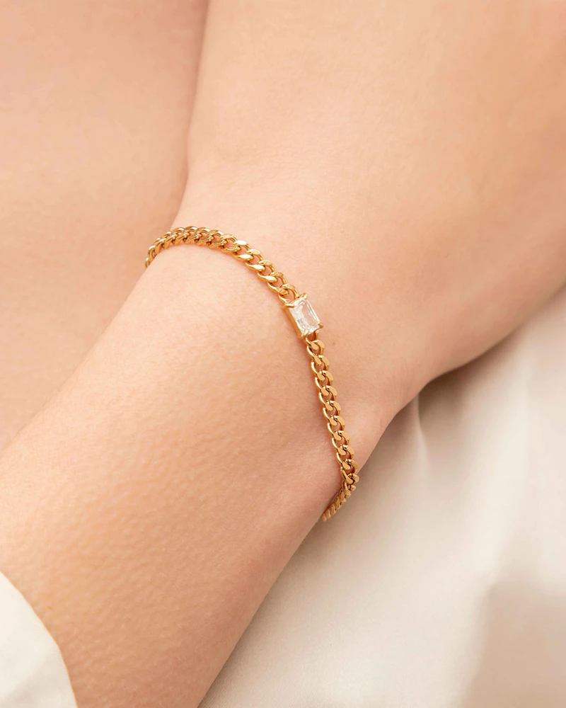 BRAZALETE BEAUTY DORADO