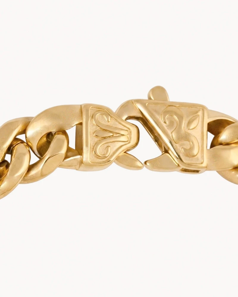 BRAZALETE BLANES DORADO