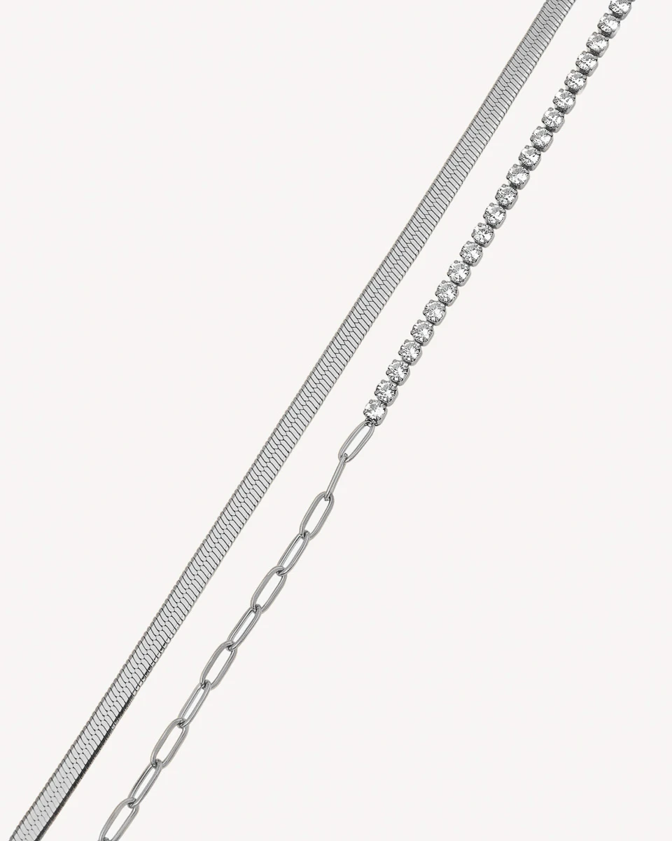 BRAZALETE CABO - PLATEADO 