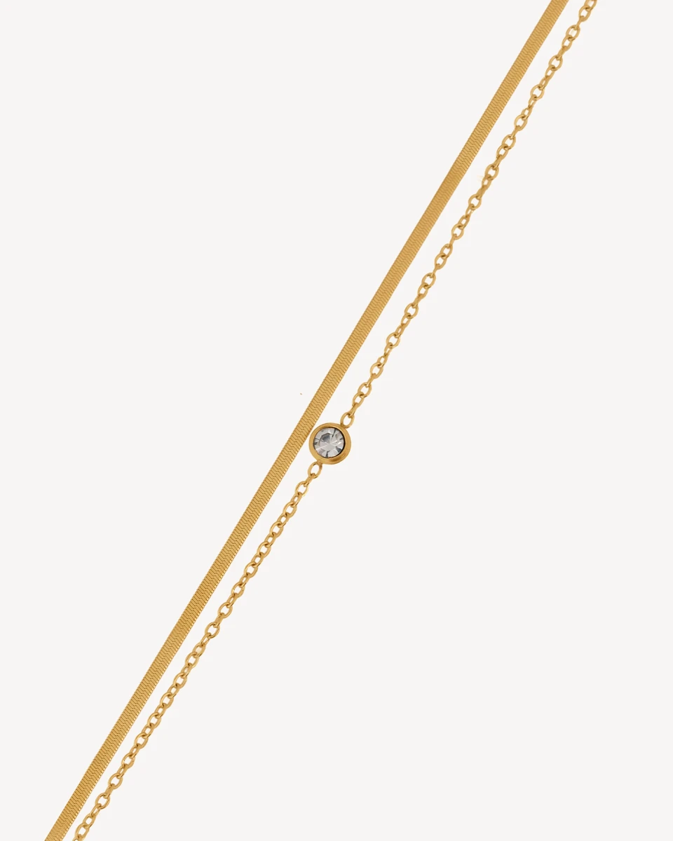 BRAZALETE CARICIA - DORADO 