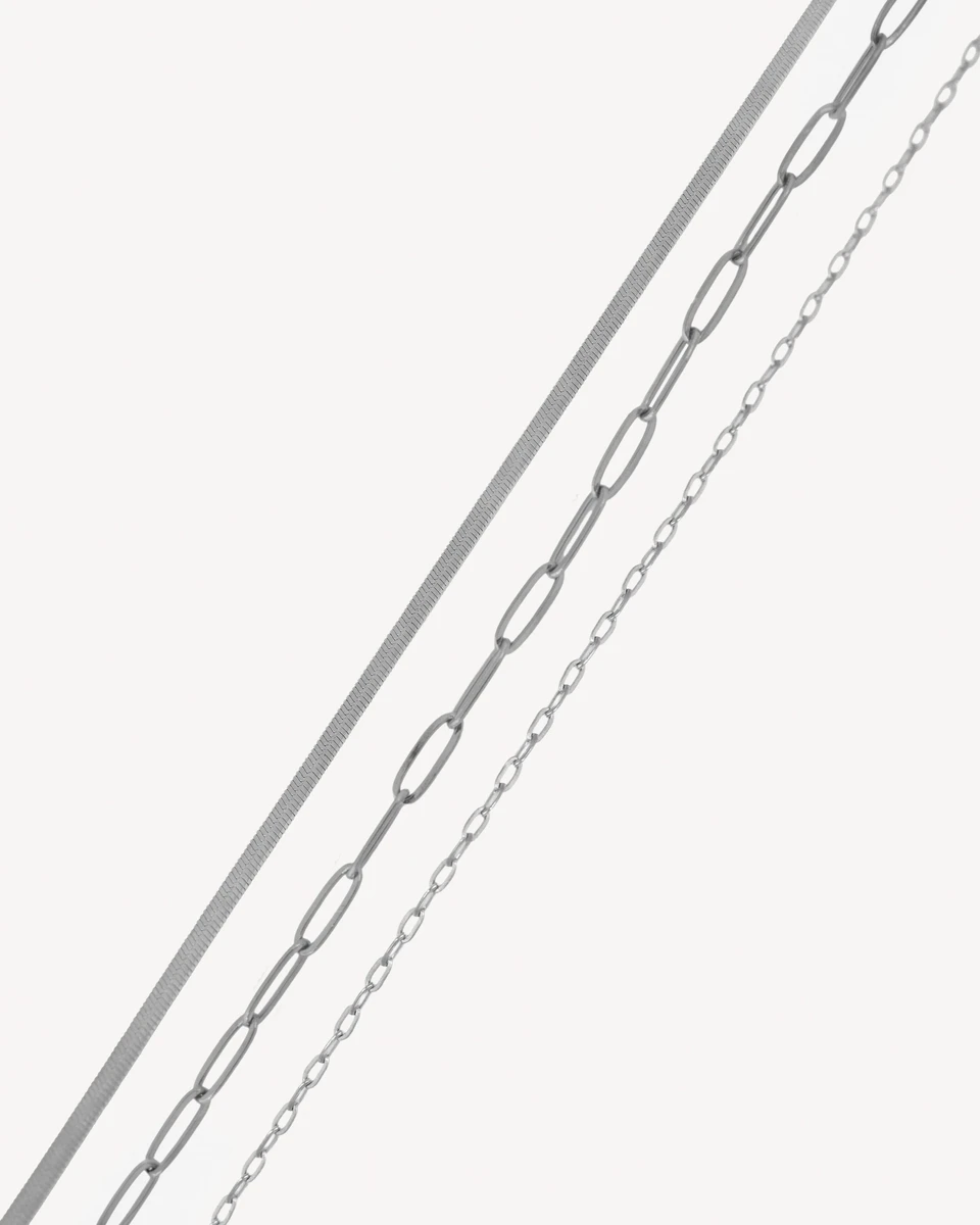 BRAZALETE CHOPA - PLATEADO 