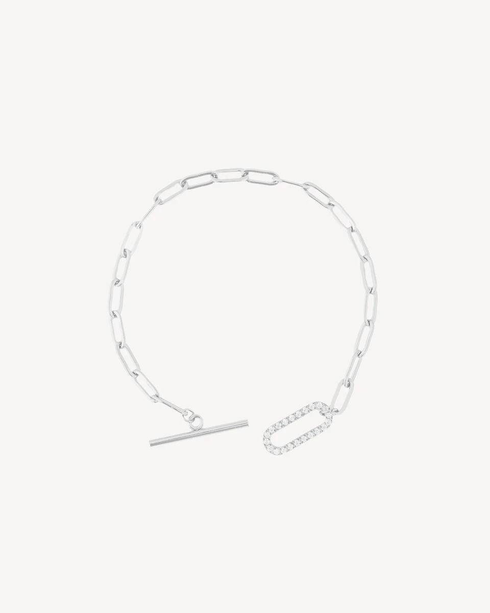BRAZALETE CIRCE - PLATEADO 