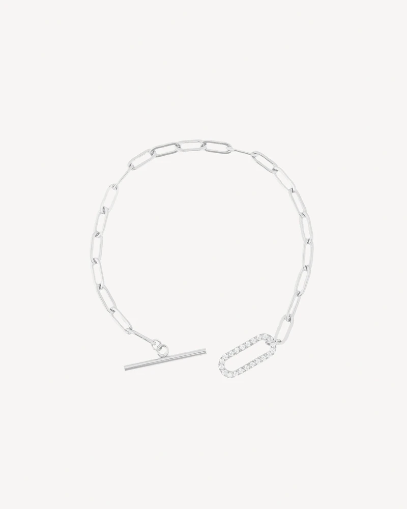 BRAZALETE CIRCE PLATEADO
