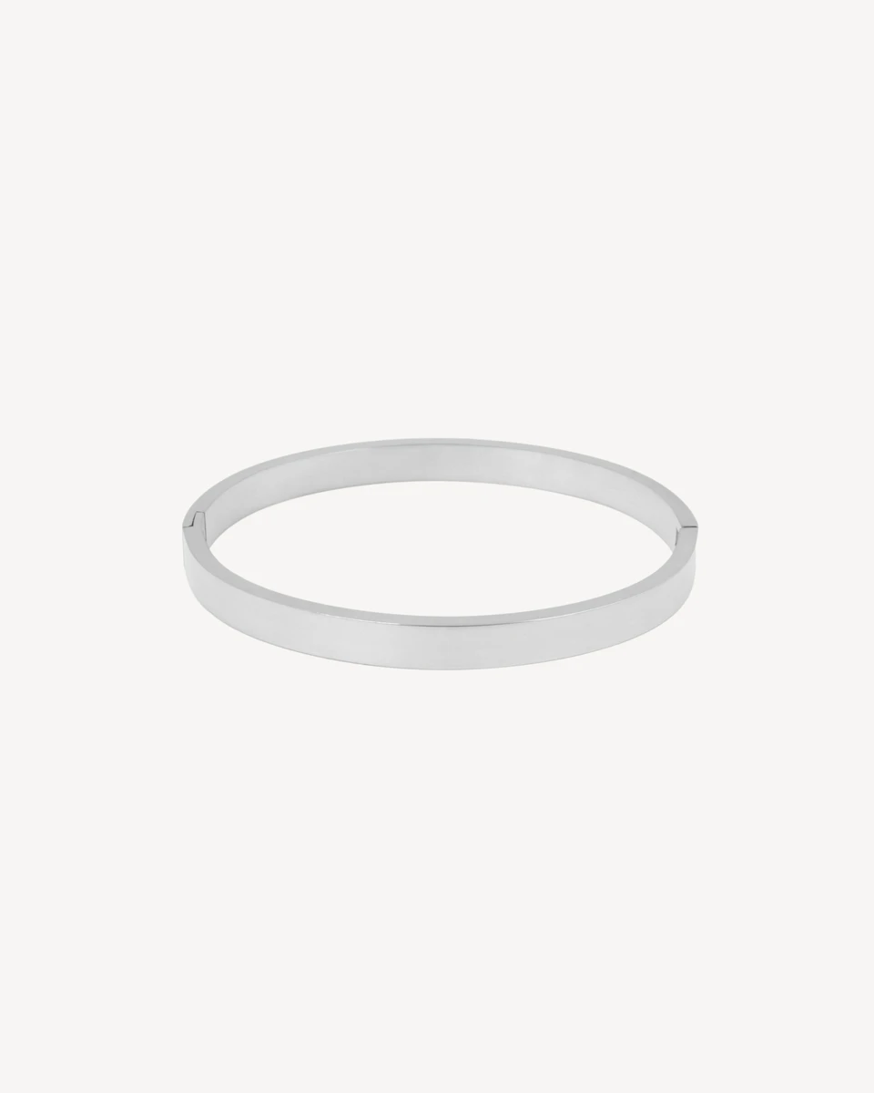 BRAZALETE CLEAN - PLATEADO 