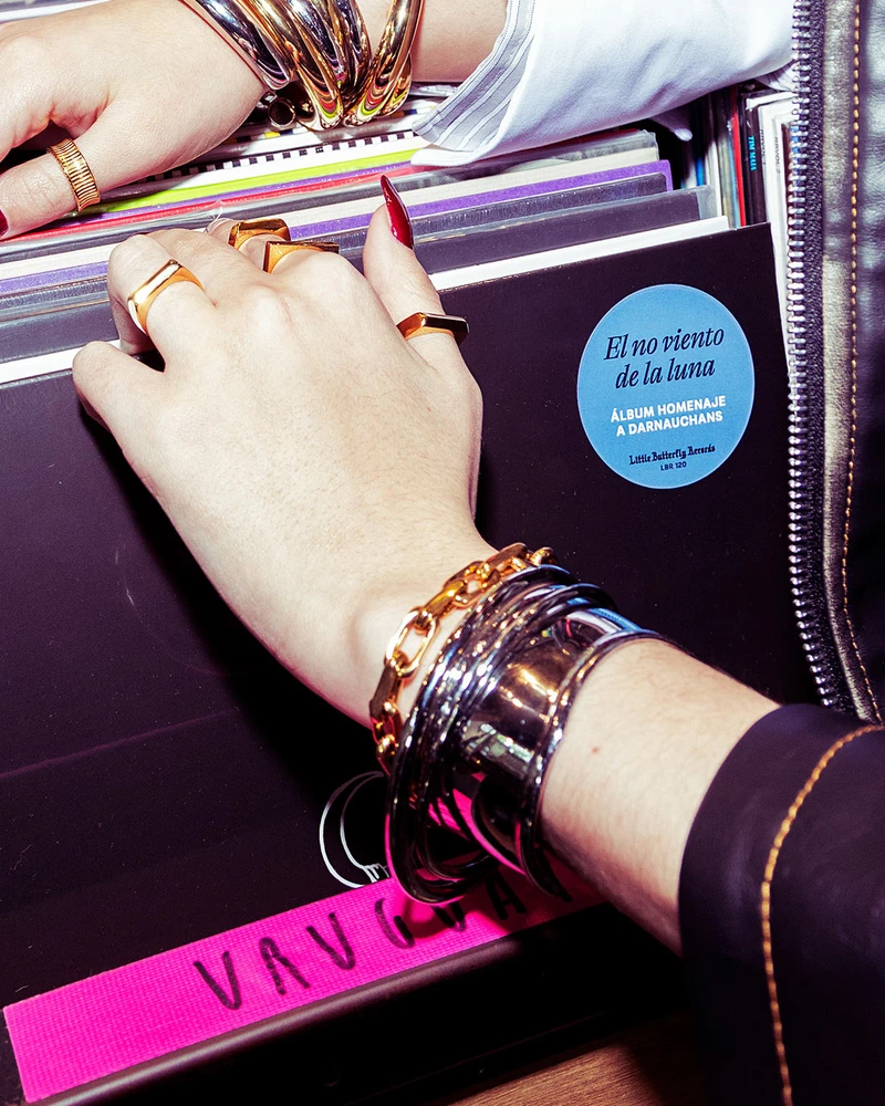 BRAZALETE CORRAL DORADO