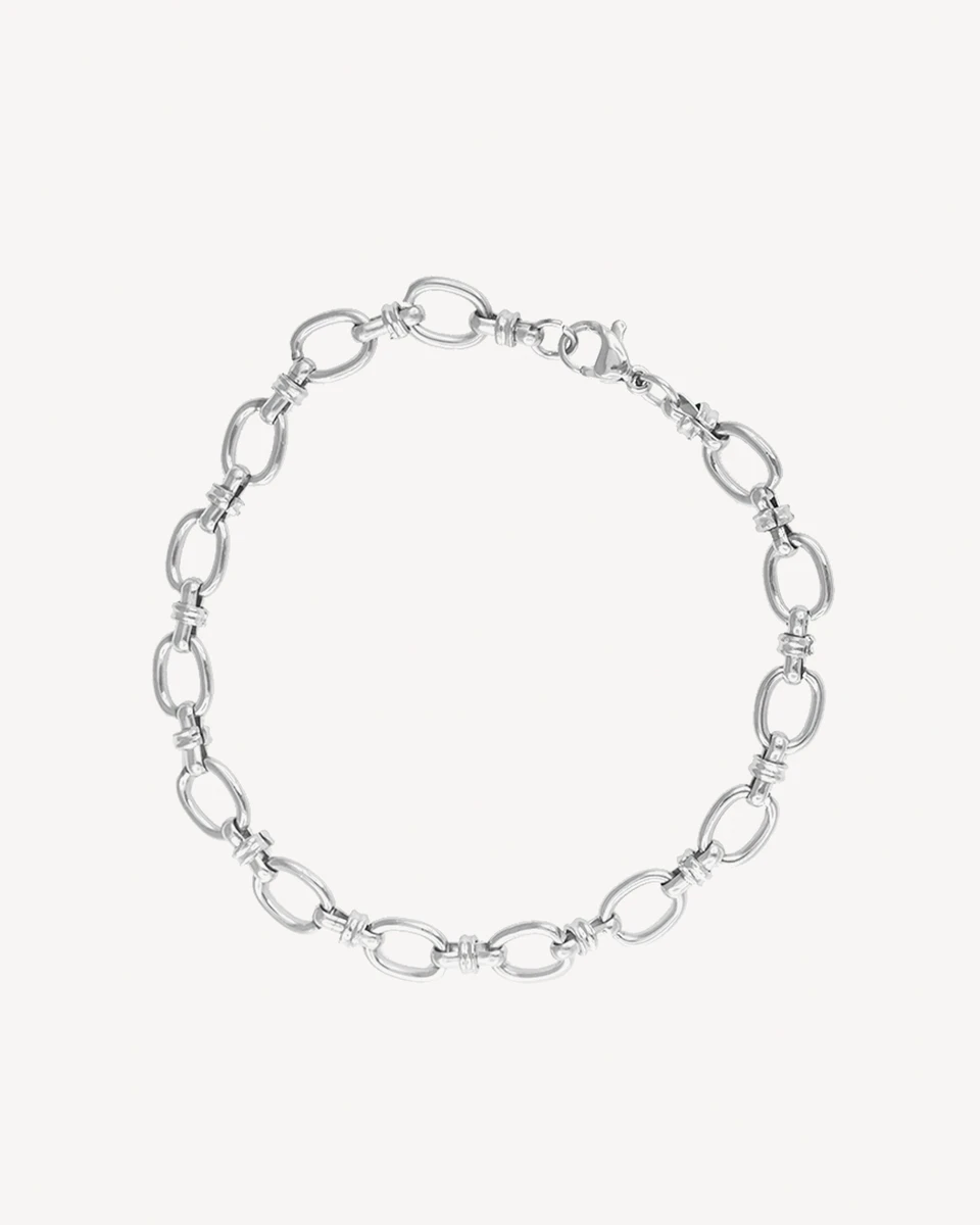 BRAZALETE ELECTRAL - PLATEADO 