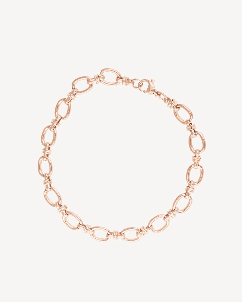 BRAZALETE ELECTRAL - DORADO ROSA 