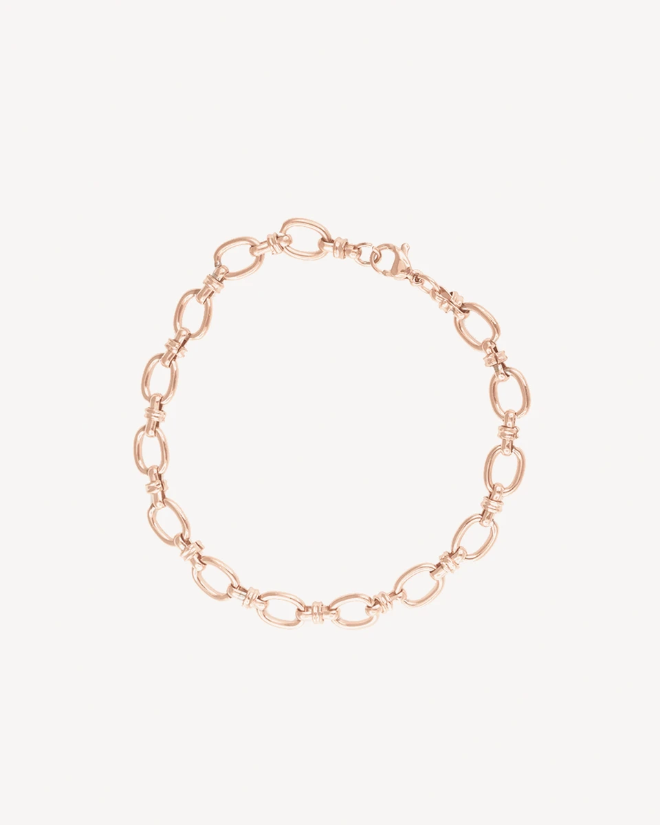 BRAZALETE ELECTRAS - DORADO ROSA 