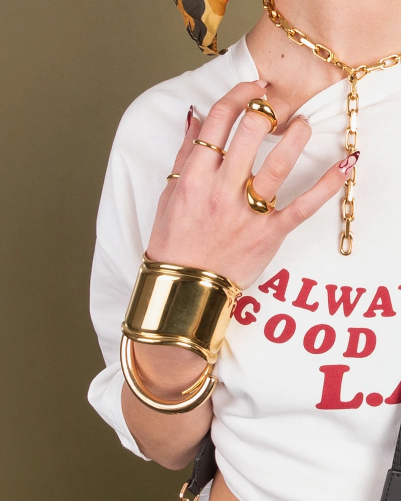 BRAZALETE ELIZA DORADO