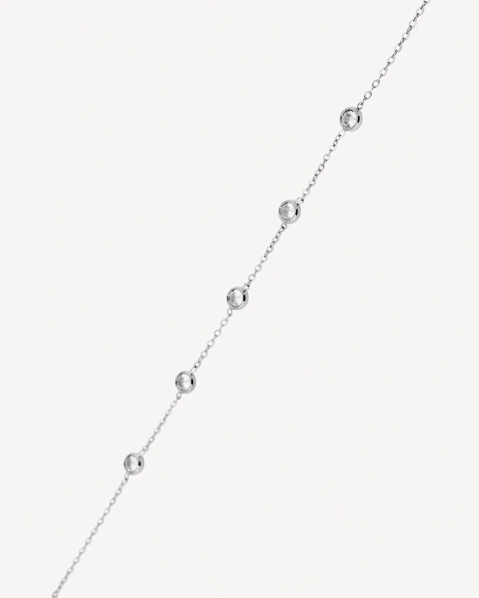 BRAZALETE ETHEL - PLATEADO 