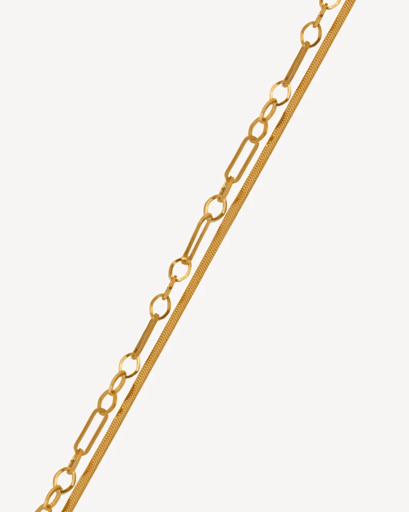 BRAZALETE FIBULA DORADO