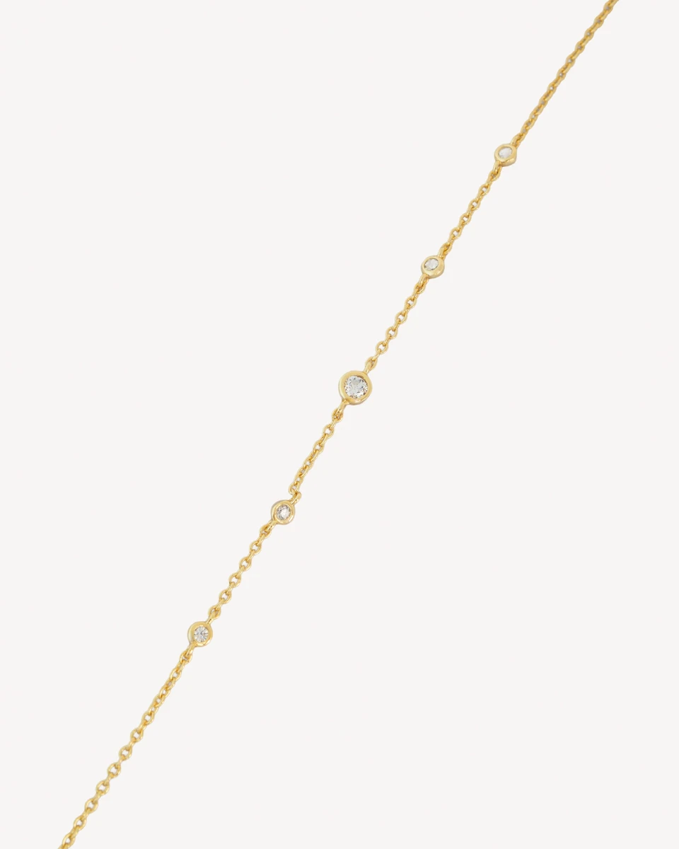 BRAZALETE FIVE - DORADO 