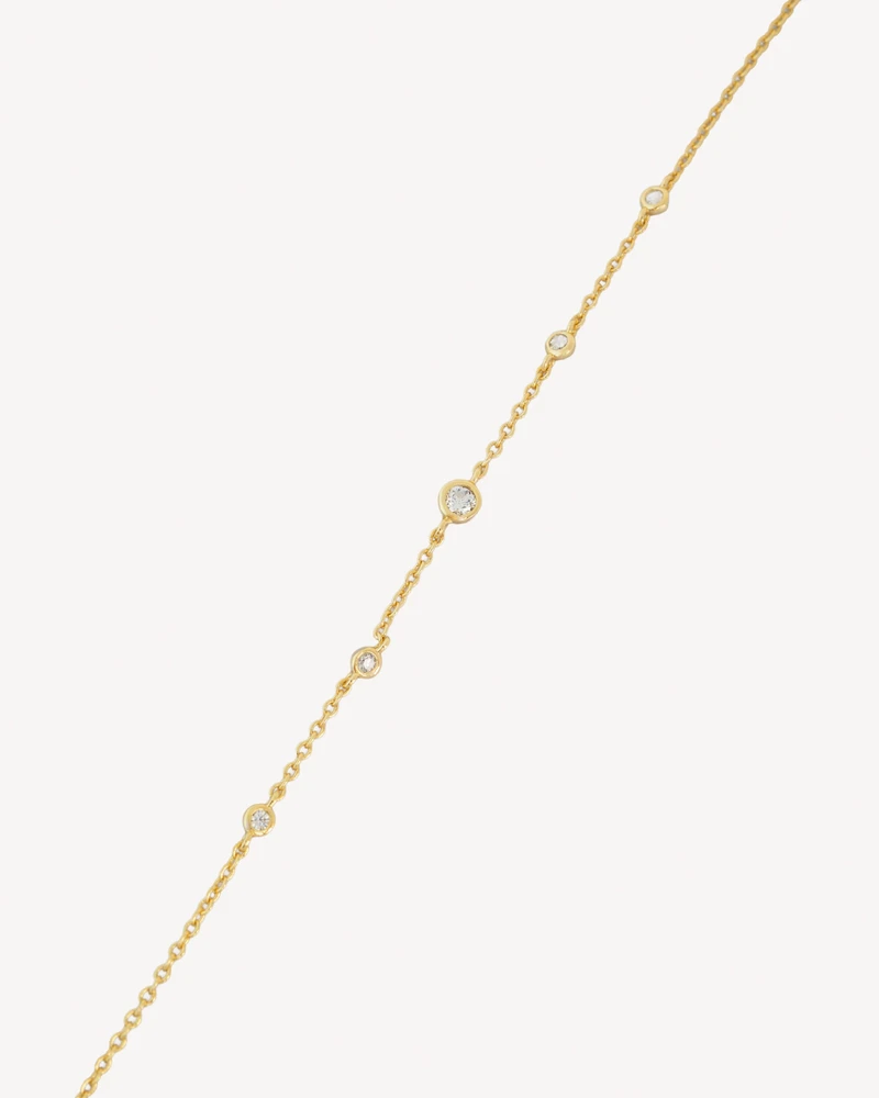 BRAZALETE FIVE DORADO