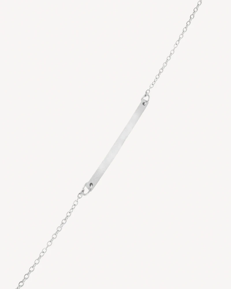 BRAZALETE GABO PLATEADO
