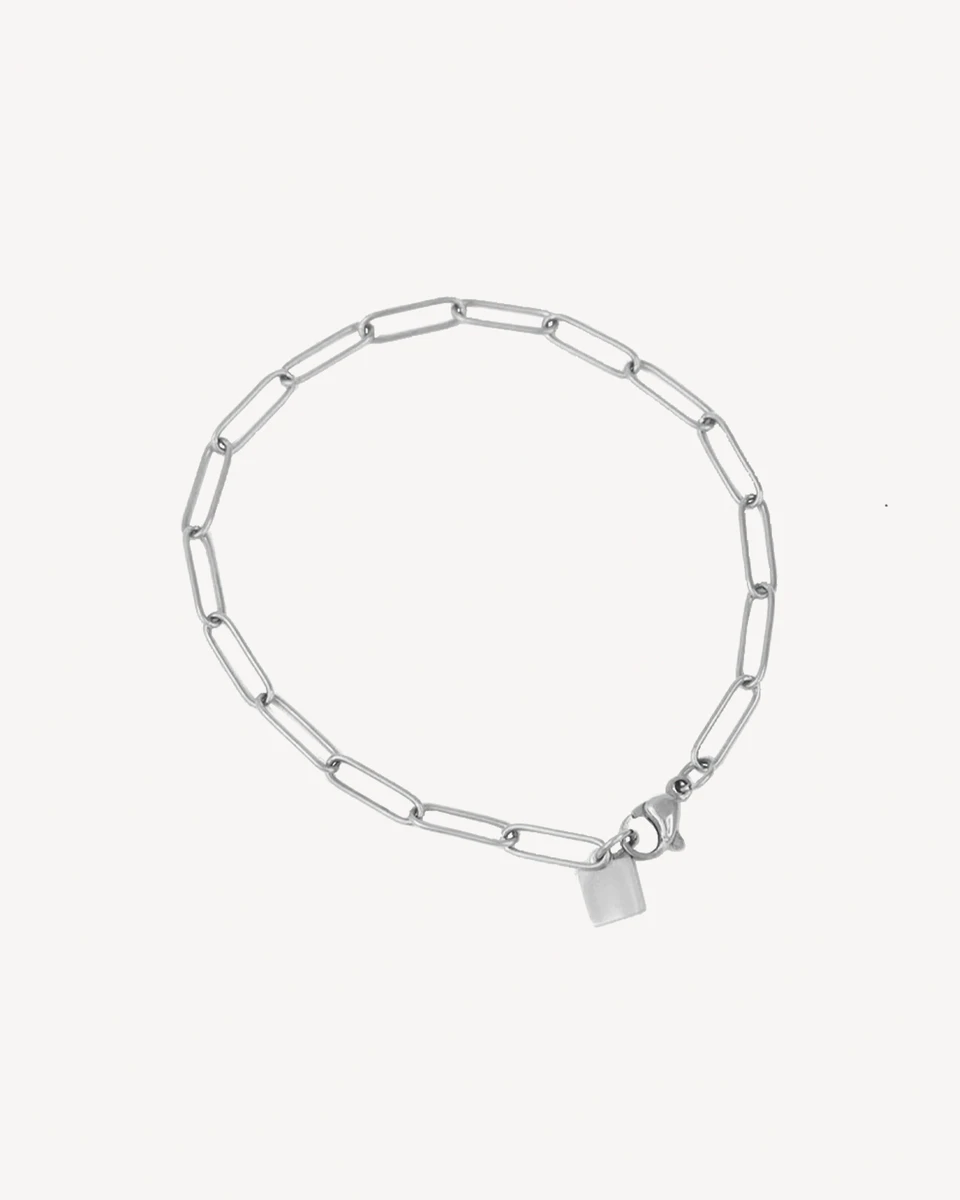 BRAZALETE GAGE - PLATEADO 
