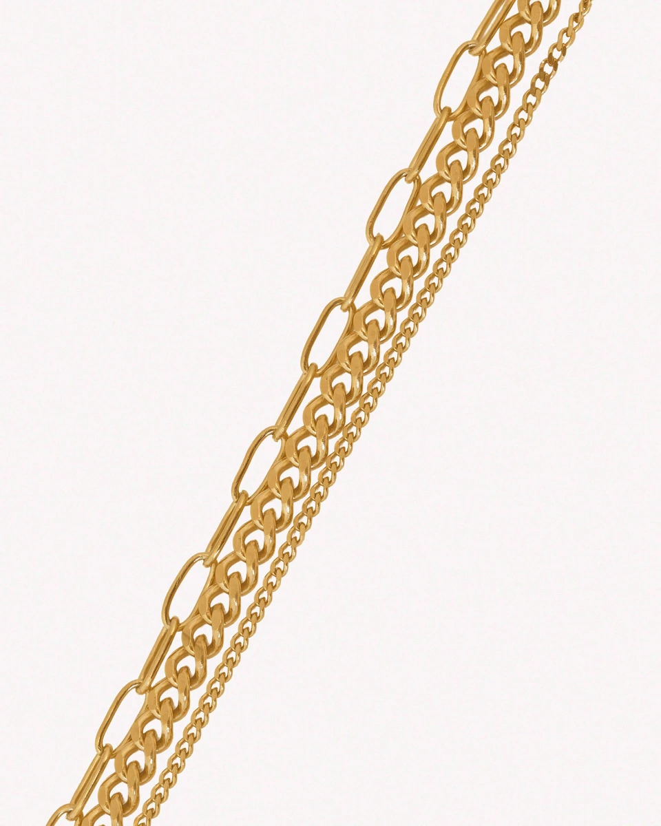 BRAZALETE GALERIA - DORADO 