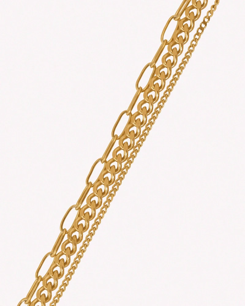 BRAZALETE GALERIA DORADO