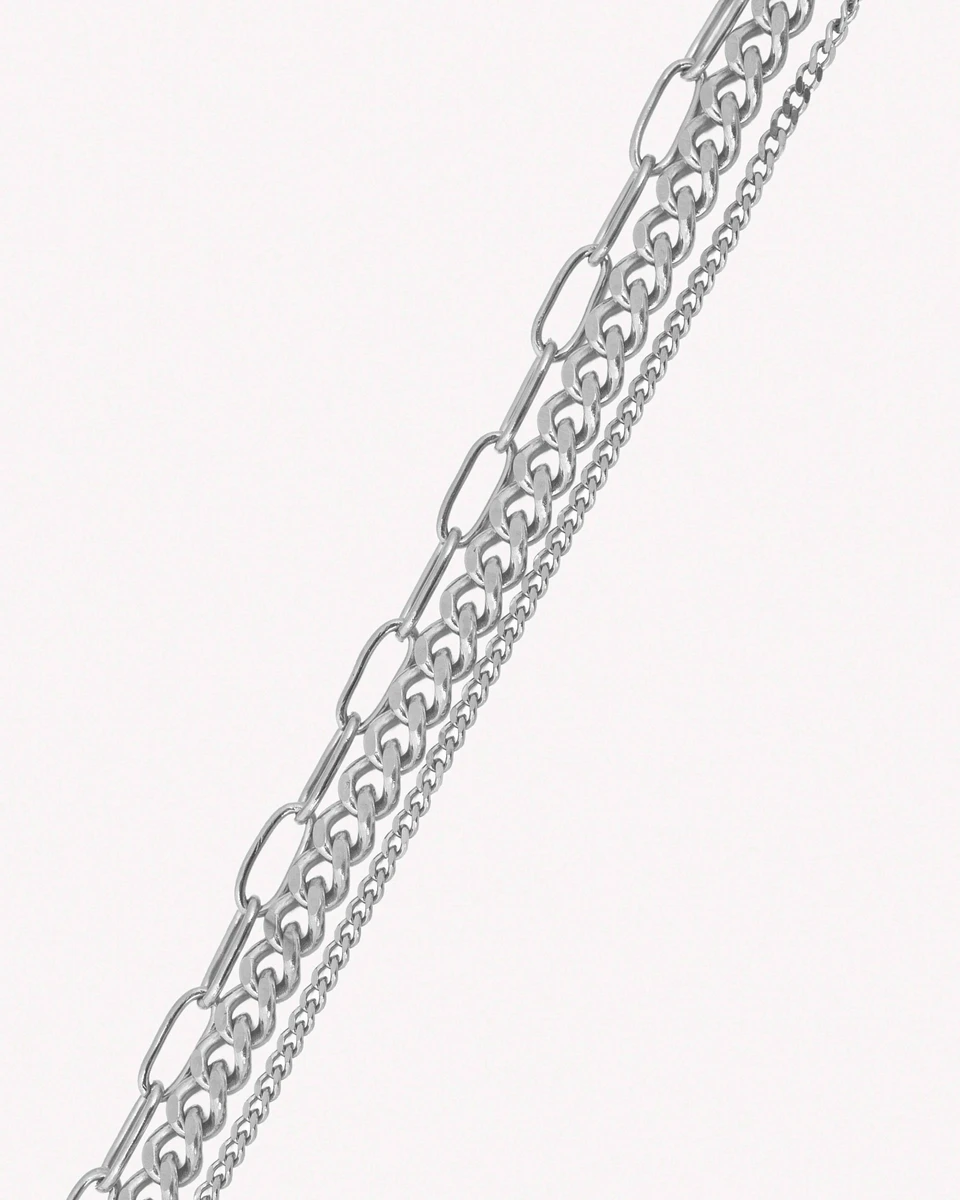 BRAZALETE GALERIA - PLATEADO 