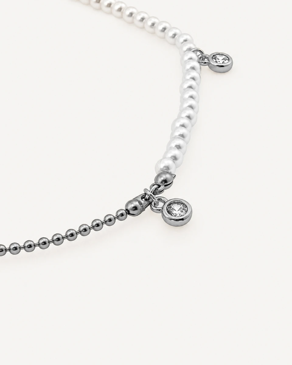 BRAZALETE GARENA - PLATEADO 