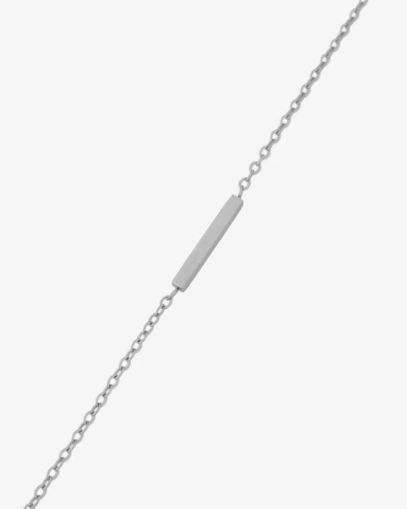 BRAZALETE GASPI PLATEADO