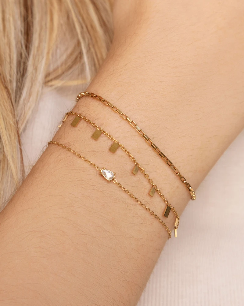 BRAZALETE GIANI DORADO