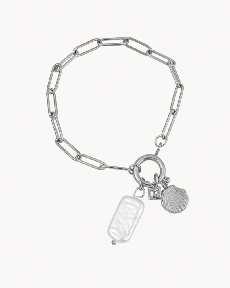 BRAZALETE GLINDI PLATEADO