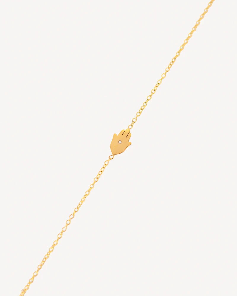 BRAZALETE HAMSAII DORADO