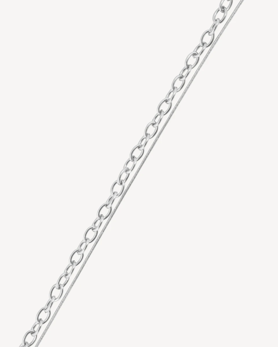 BRAZALETE IBAI - PLATEADO 