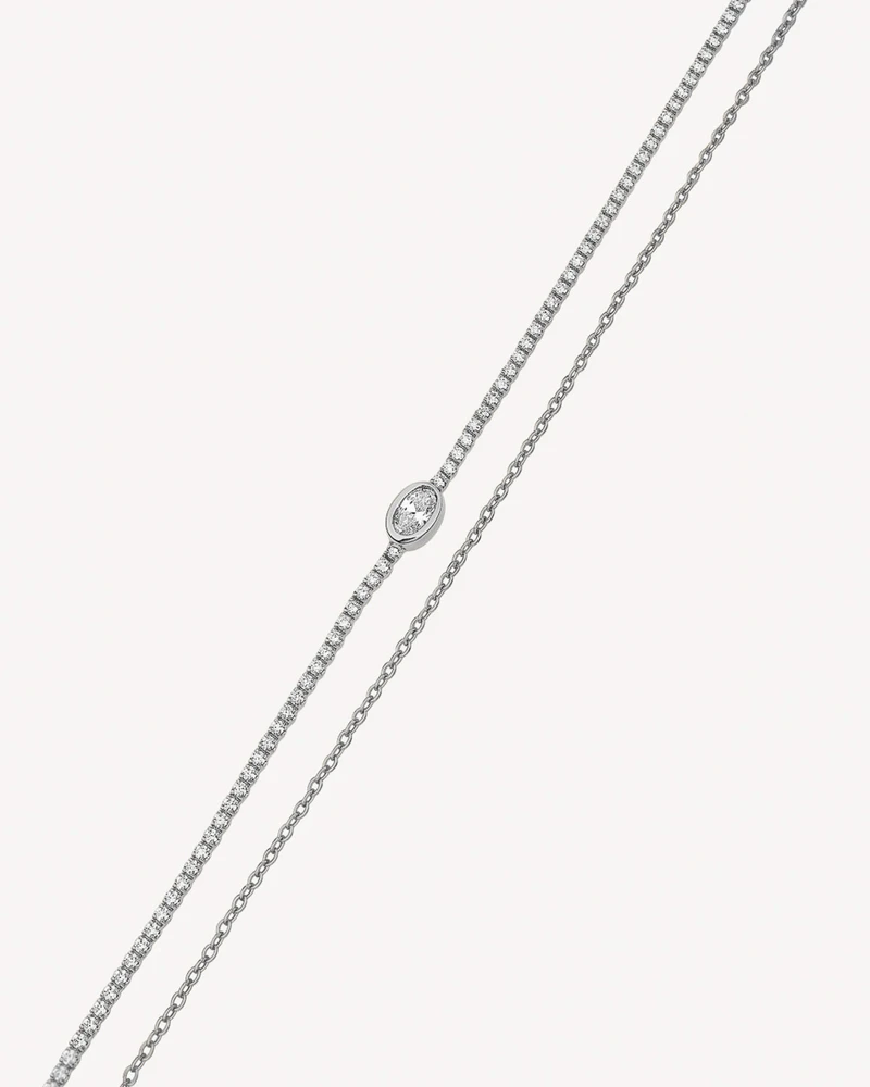 BRAZALETE JILL PLATEADO