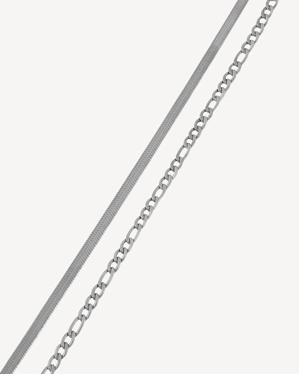 BRAZALETE JOBIM - PLATEADO 