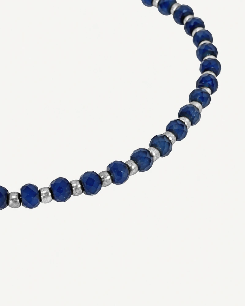 BRAZALETE KETA PLATEADO