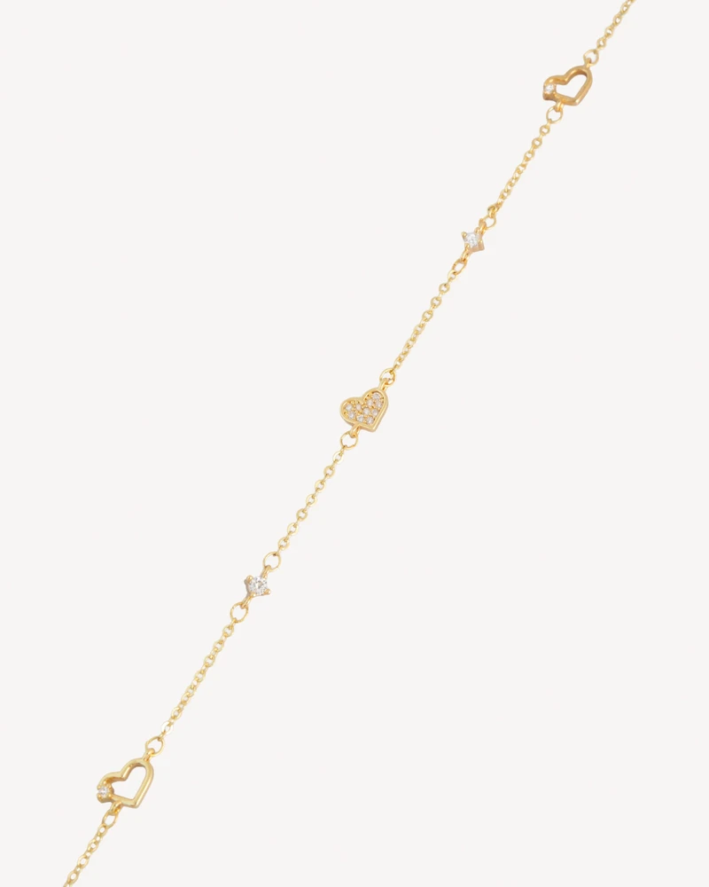 BRAZALETE LOVELY DORADO
