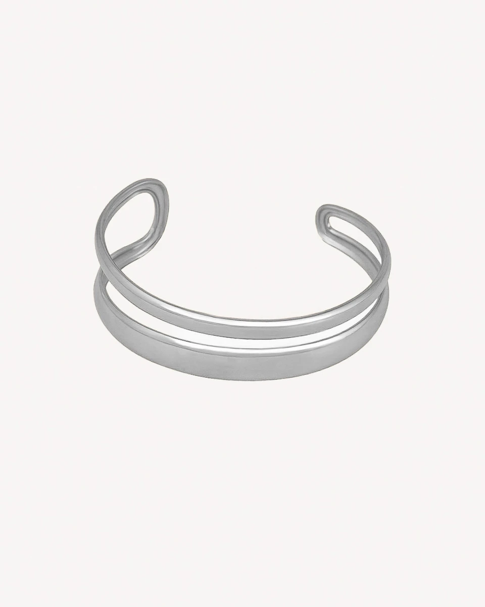 BRAZALETE LUANA - PLATEADO 