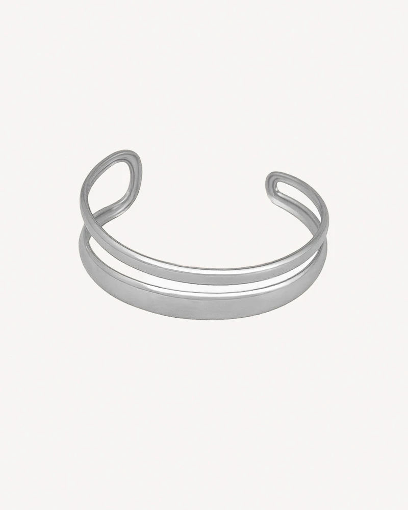 BRAZALETE LUANA PLATEADO