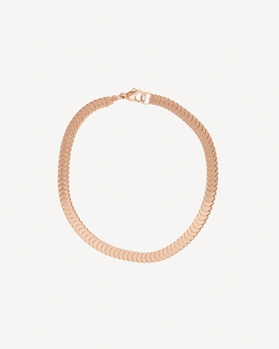 BRAZALETE MACAOS - DORADO ROSA 