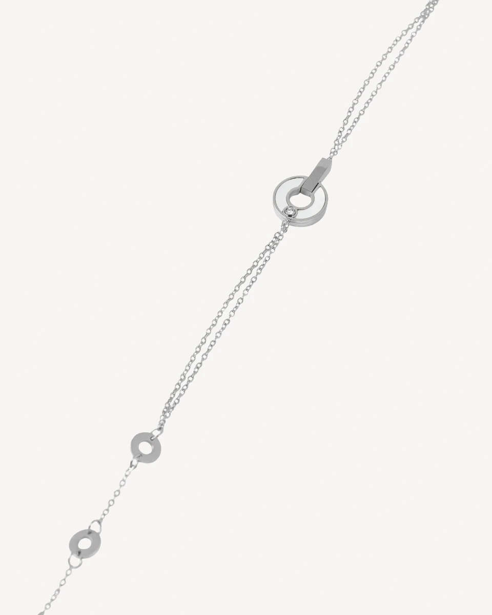 BRAZALETE MAISON - PLATEADO 
