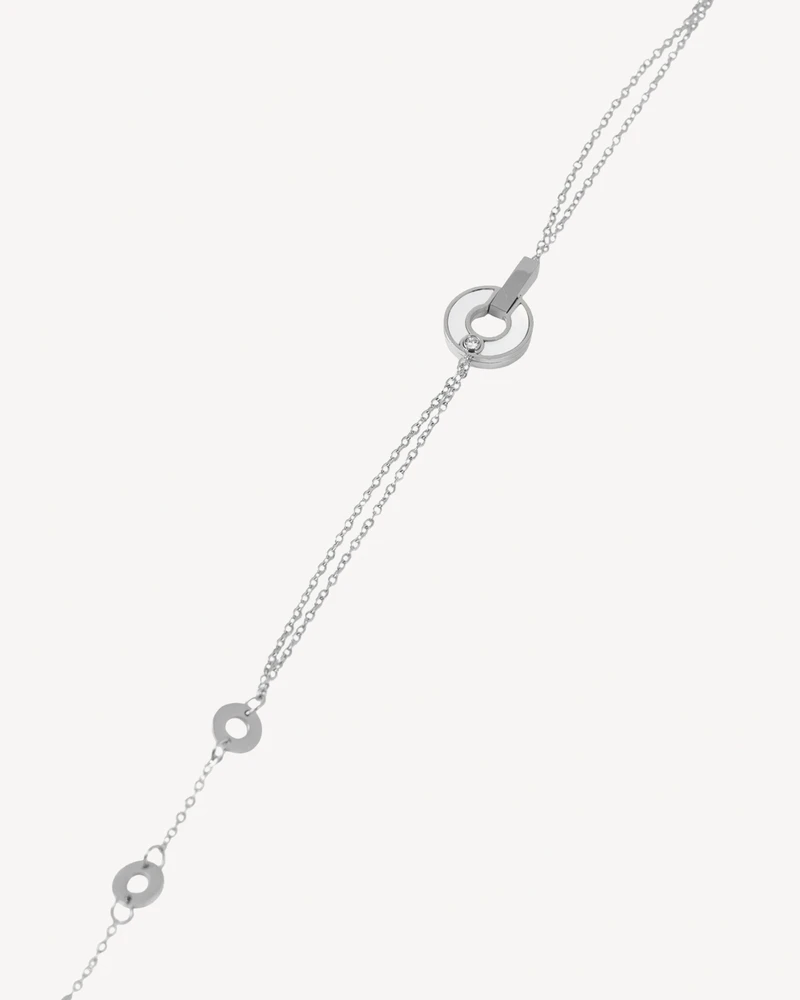 BRAZALETE MAISON PLATEADO