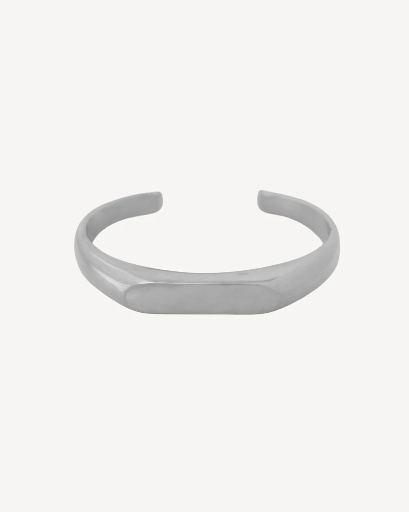 BRAZALETE MILA PLATEADO