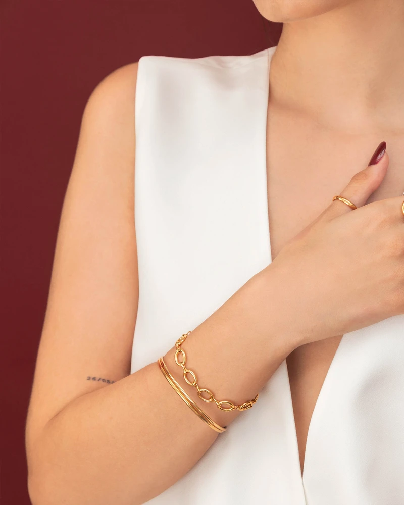 BRAZALETE MISTY DORADO