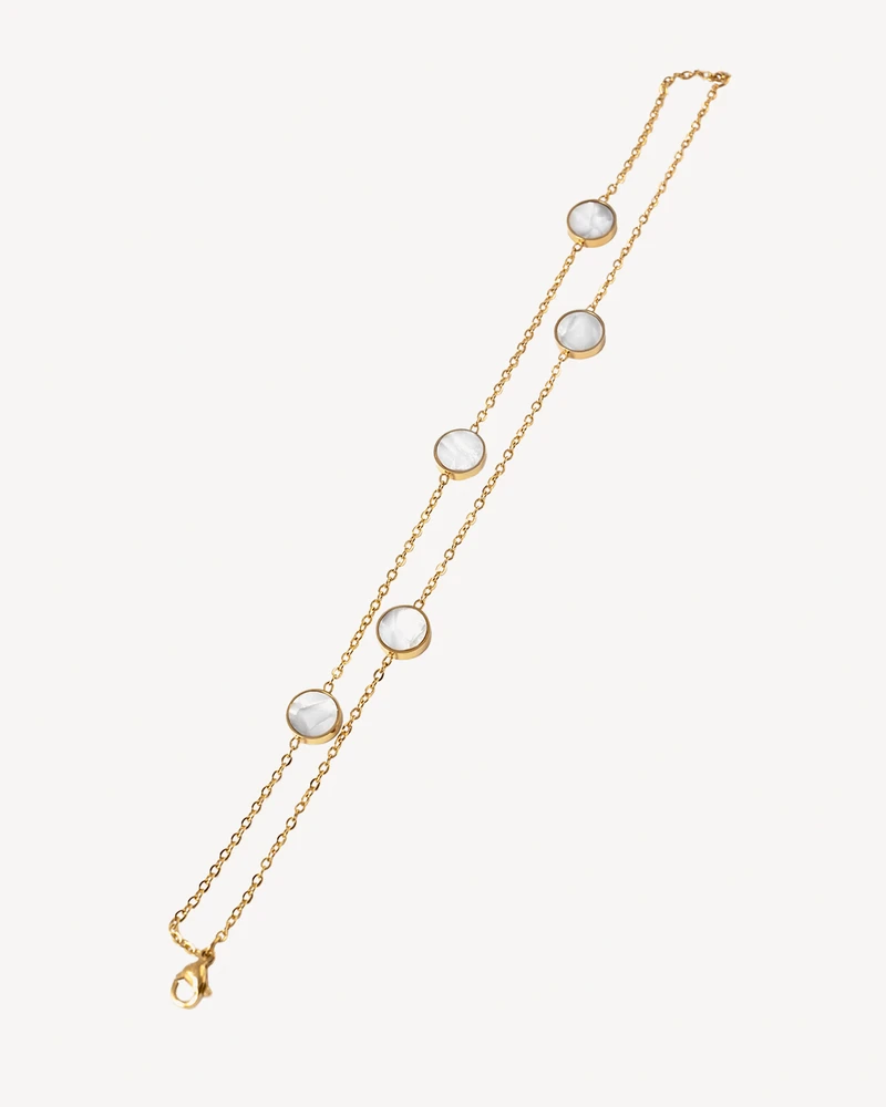 BRAZALETE MOSCA DORADO