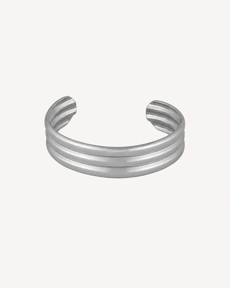 BRAZALETE NORTE - PLATEADO 