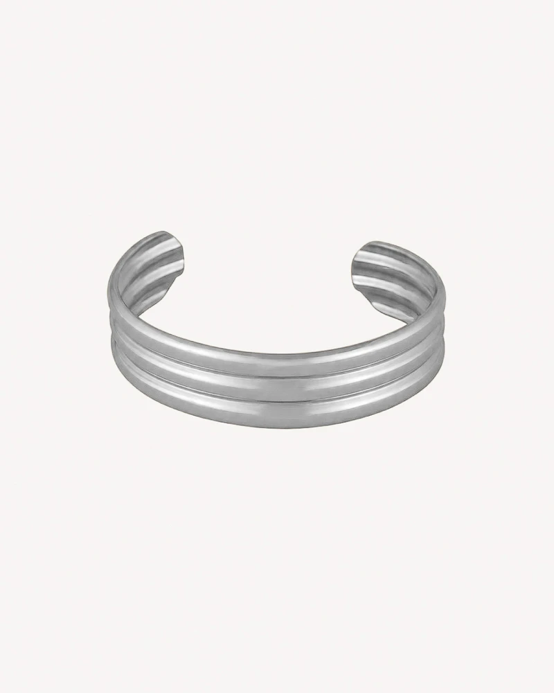 BRAZALETE NORTE PLATEADO