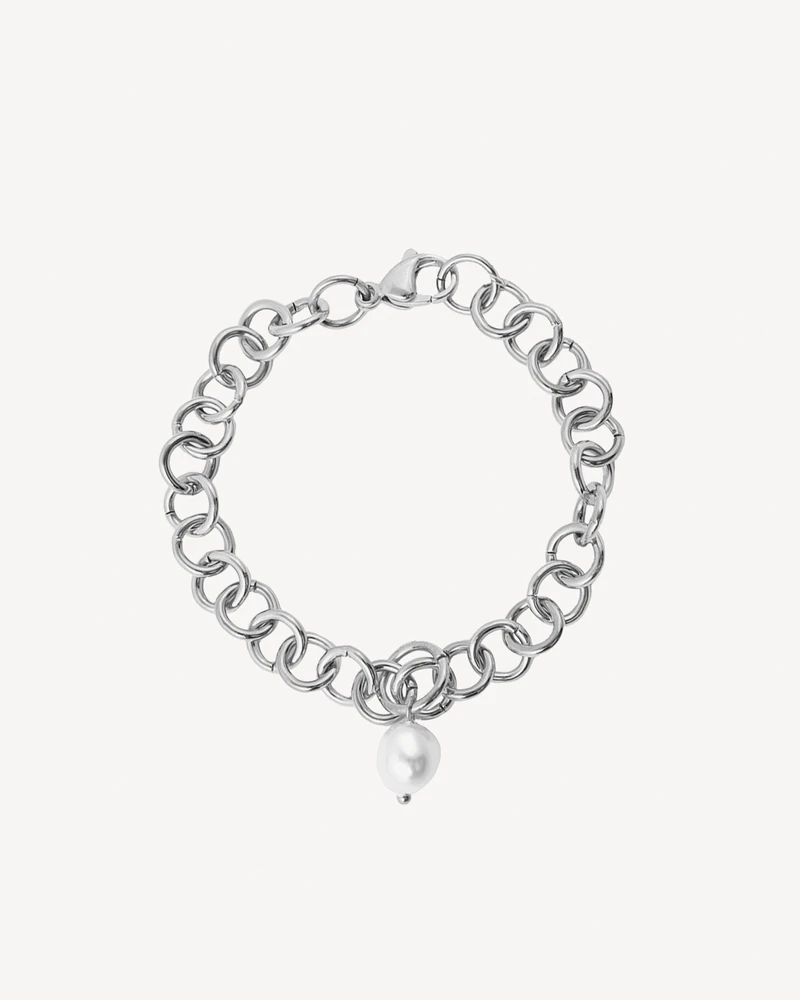 BRAZALETE OFELIA PLATEADO