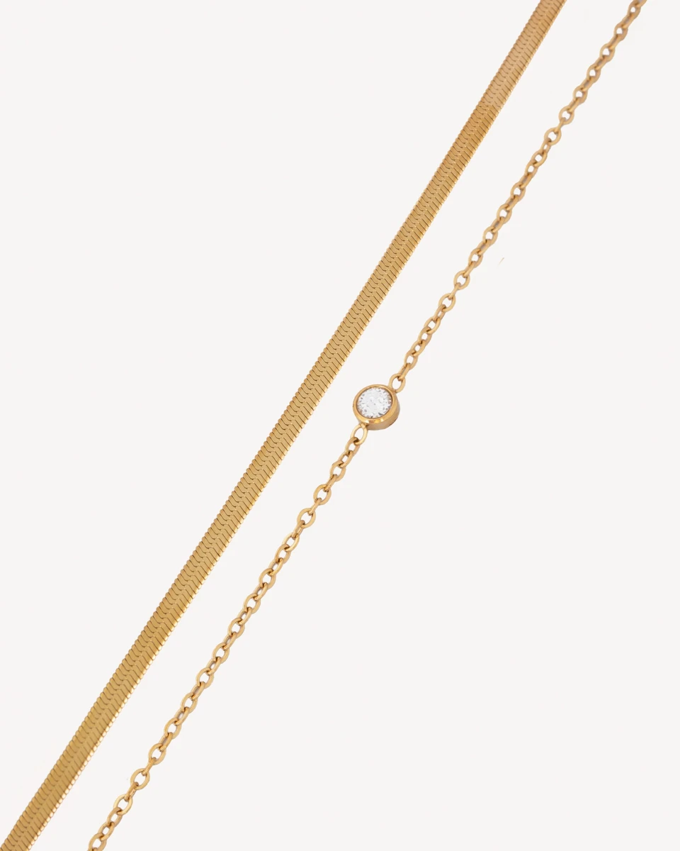 BRAZALETE OPORTO - DORADO 