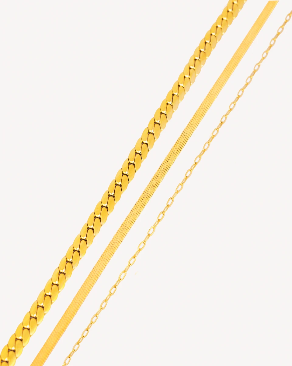 BRAZALETE OSLO - DORADO 