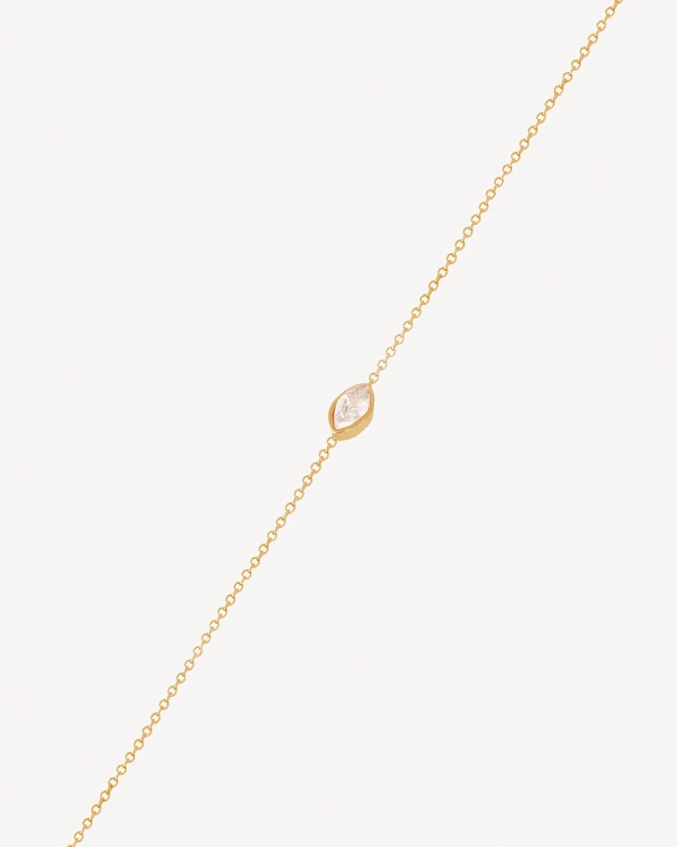 BRAZALETE PAISA - DORADO PIEDRA BLANCA 