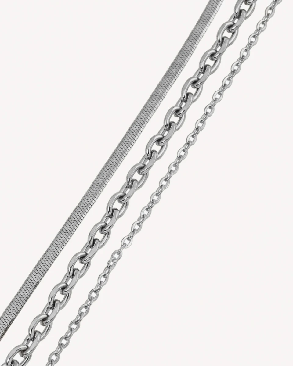 BRAZALETE PATRIO - PLATEADO 