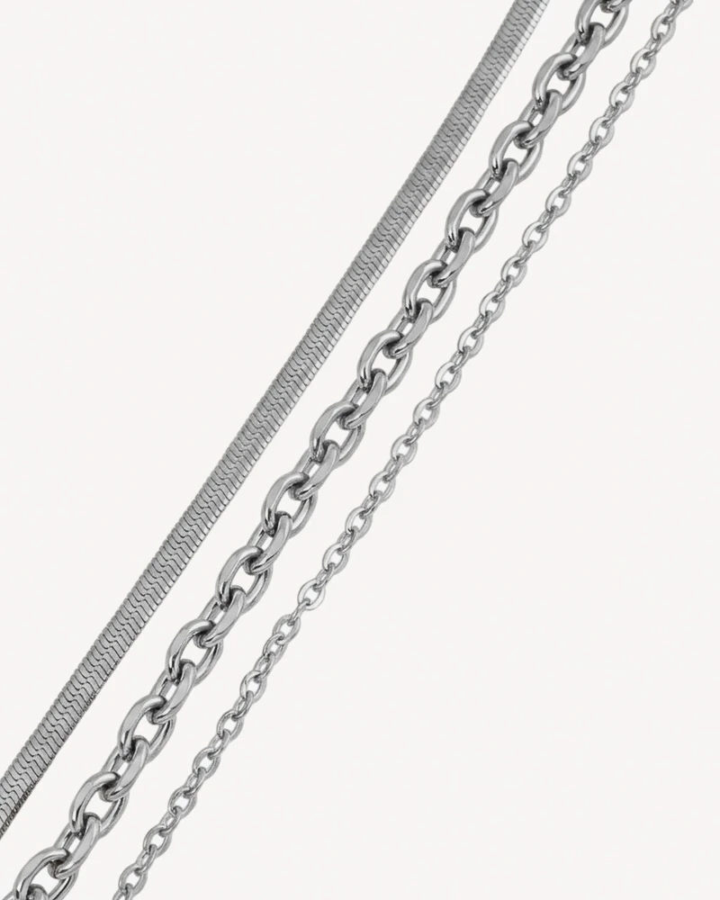 BRAZALETE PATRIO PLATEADO