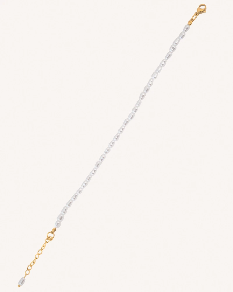 BRAZALETE PEARL DORADO